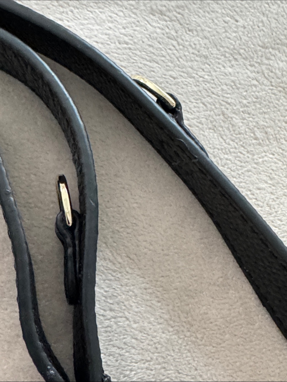 Bandolier Black Pebbled Leather Crossbody Bag - Picture 4 of 9